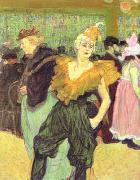  Henri  Toulouse-Lautrec Clowness Cha-u-Kao oil painting reproduction